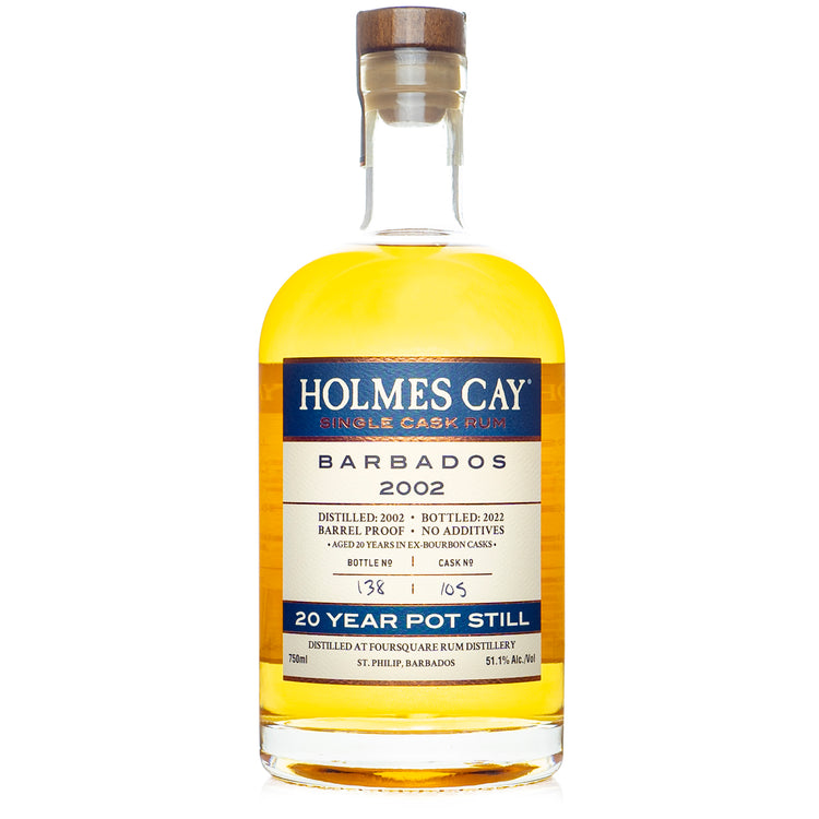 Holmes Cay 2002 Barbados 20 Year Pot Still Rum