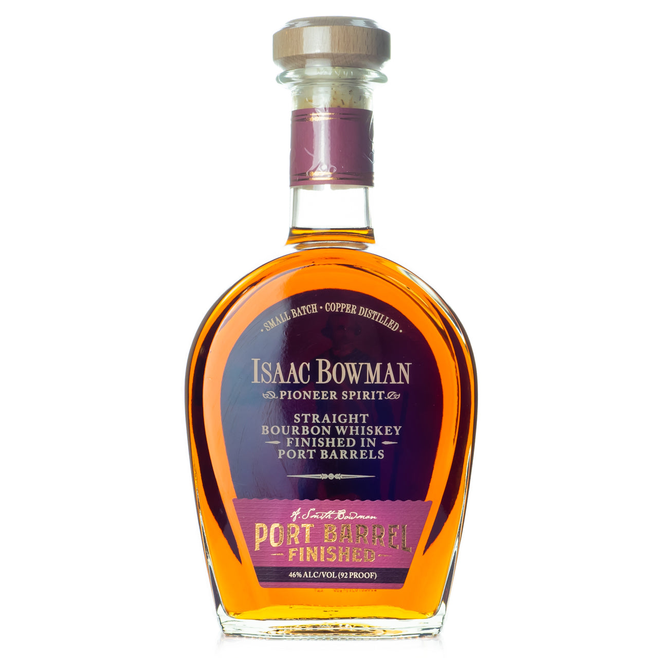Isaac Bowman Port Barrel Finished Bourbon