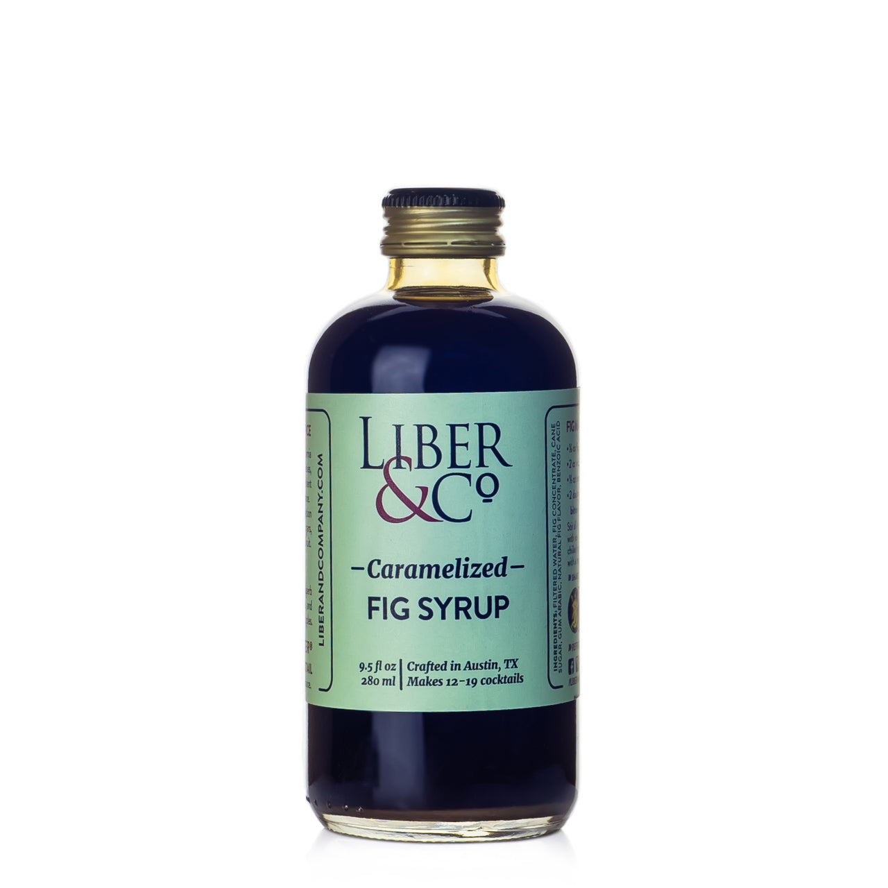 Liber & Co Caramelized Fig Syrup — Bitters & Bottles