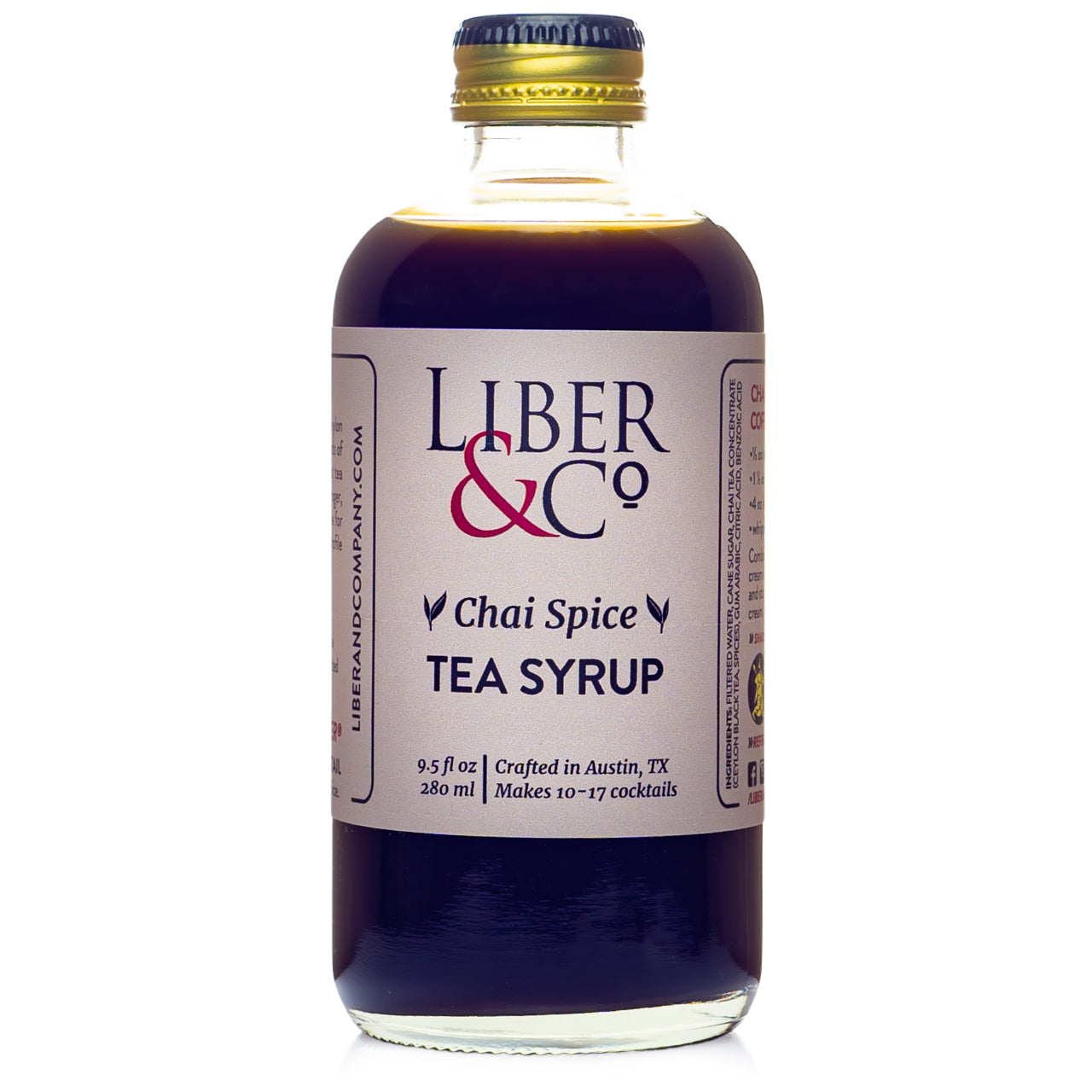 Liber & Co Chai Spiced Tea Syrup