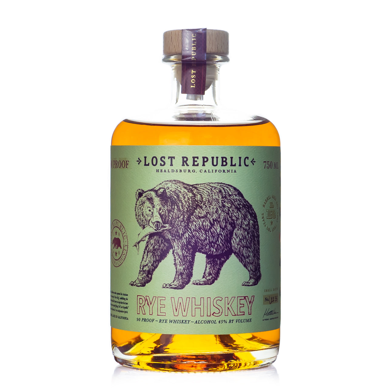 Lost Republic Rye Whiskey