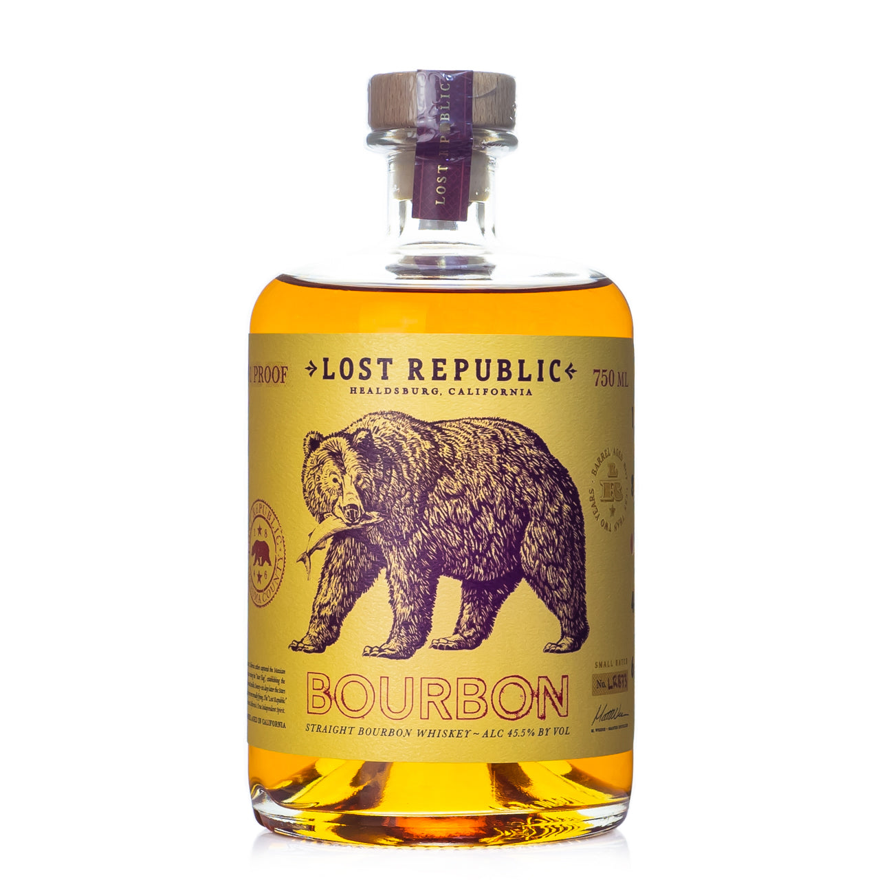 Lost Republic Straight Bourbon