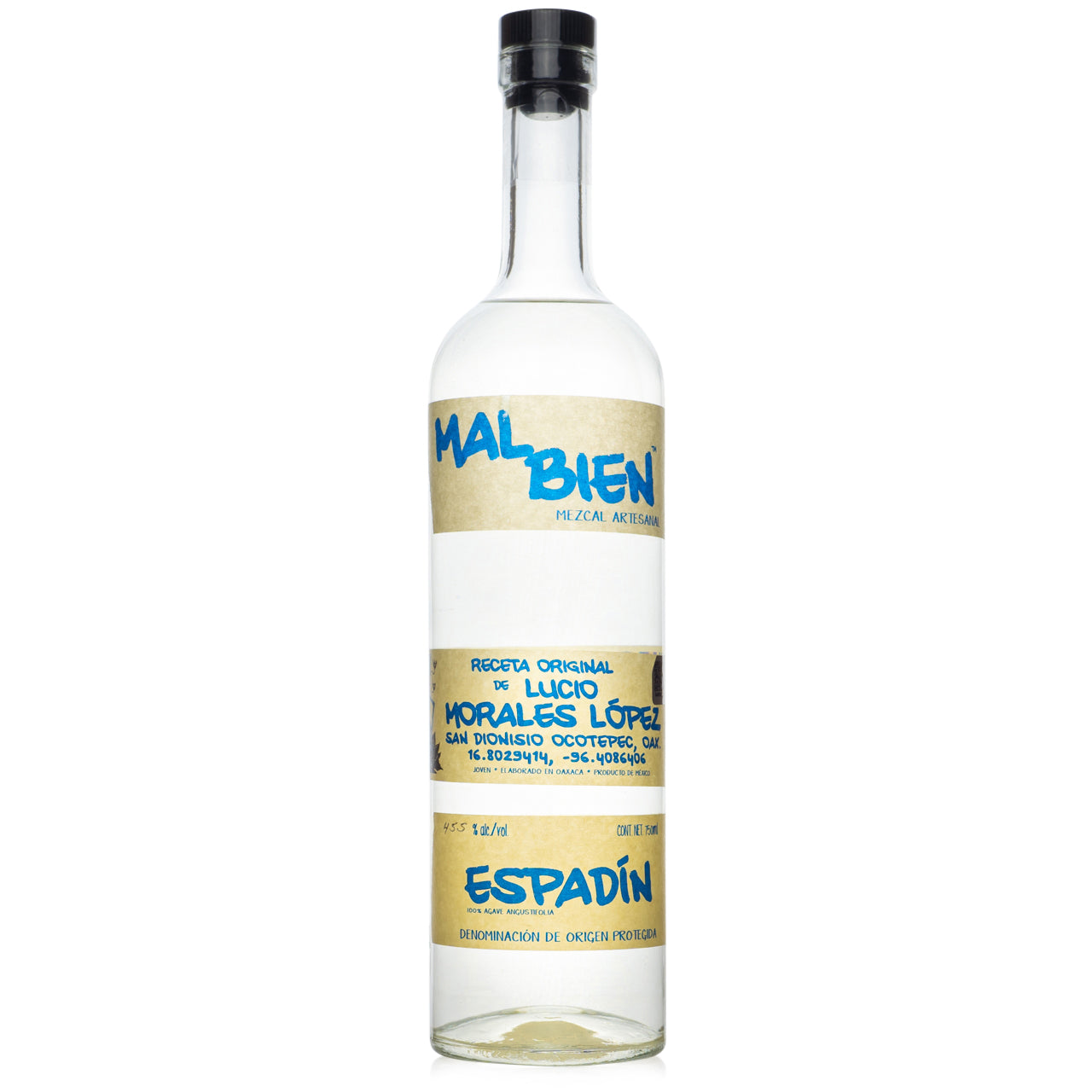Mal Bien Espadin Lucio Morales Lopez Mezcal