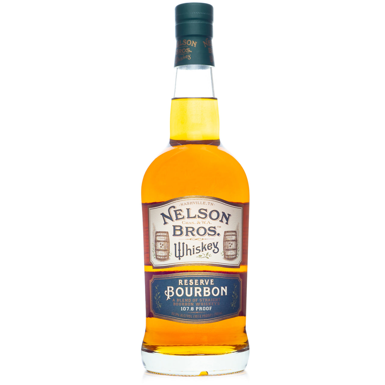 Nelson's Reserve 107.8 Proof Straight Bourbon