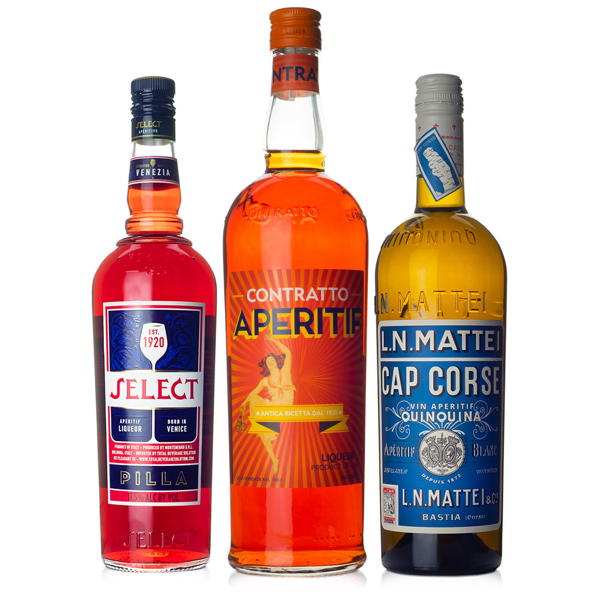 The Not Campari Set — Bitters & Bottles