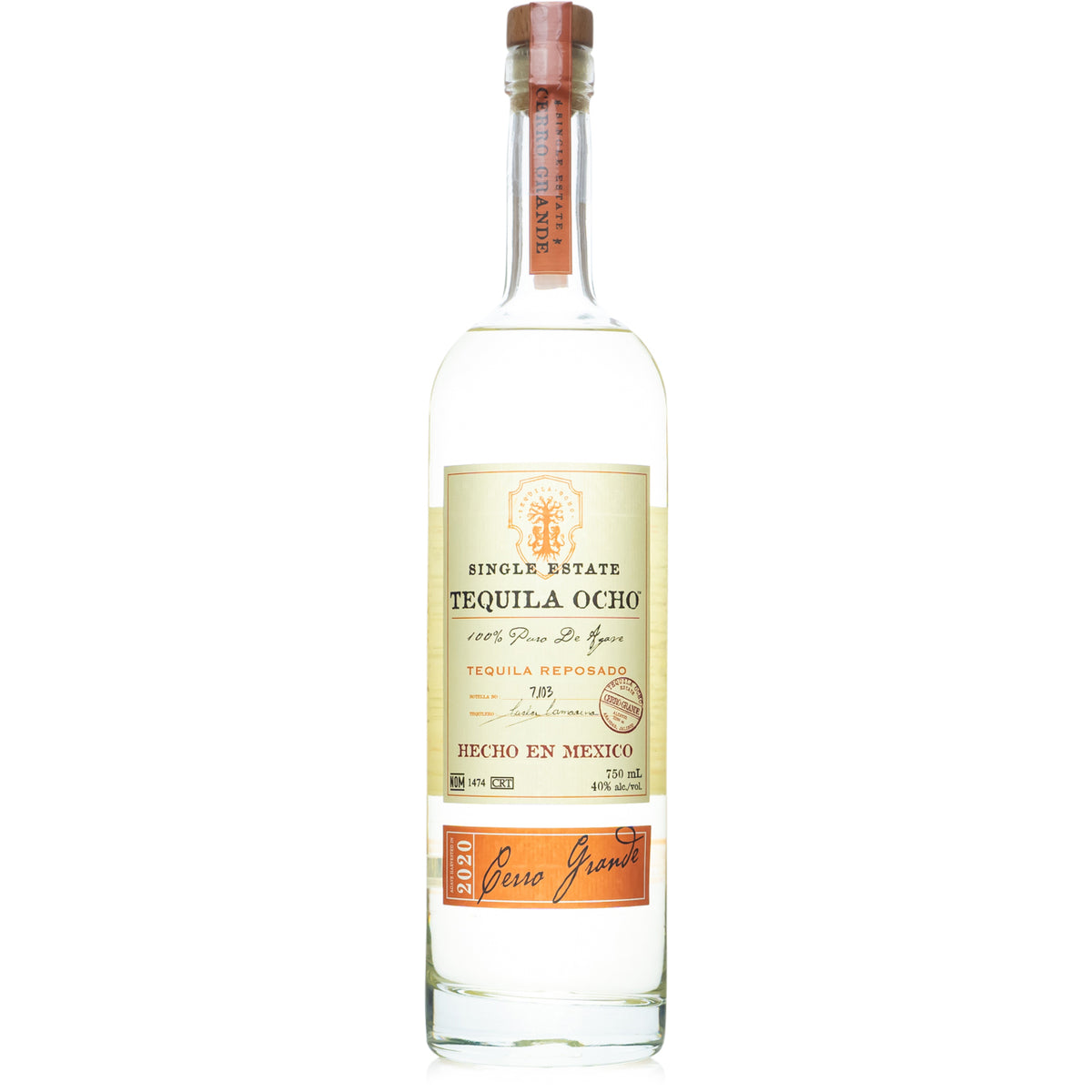 Ocho Single Estate 2023 Corralillos Reposado Tequila — Bitters & Bottles