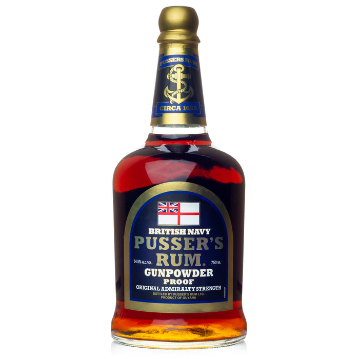 Pussers British Navy Gunpowder Proof Rum
