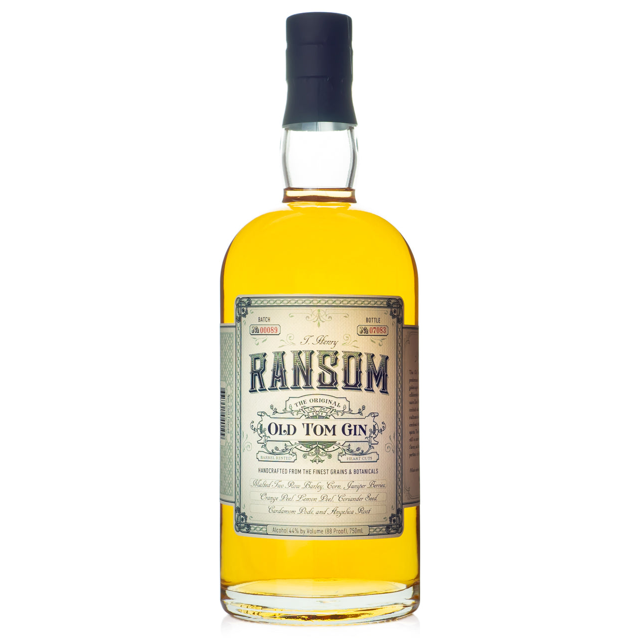 Ransom Old Tom Ginのボトル画像