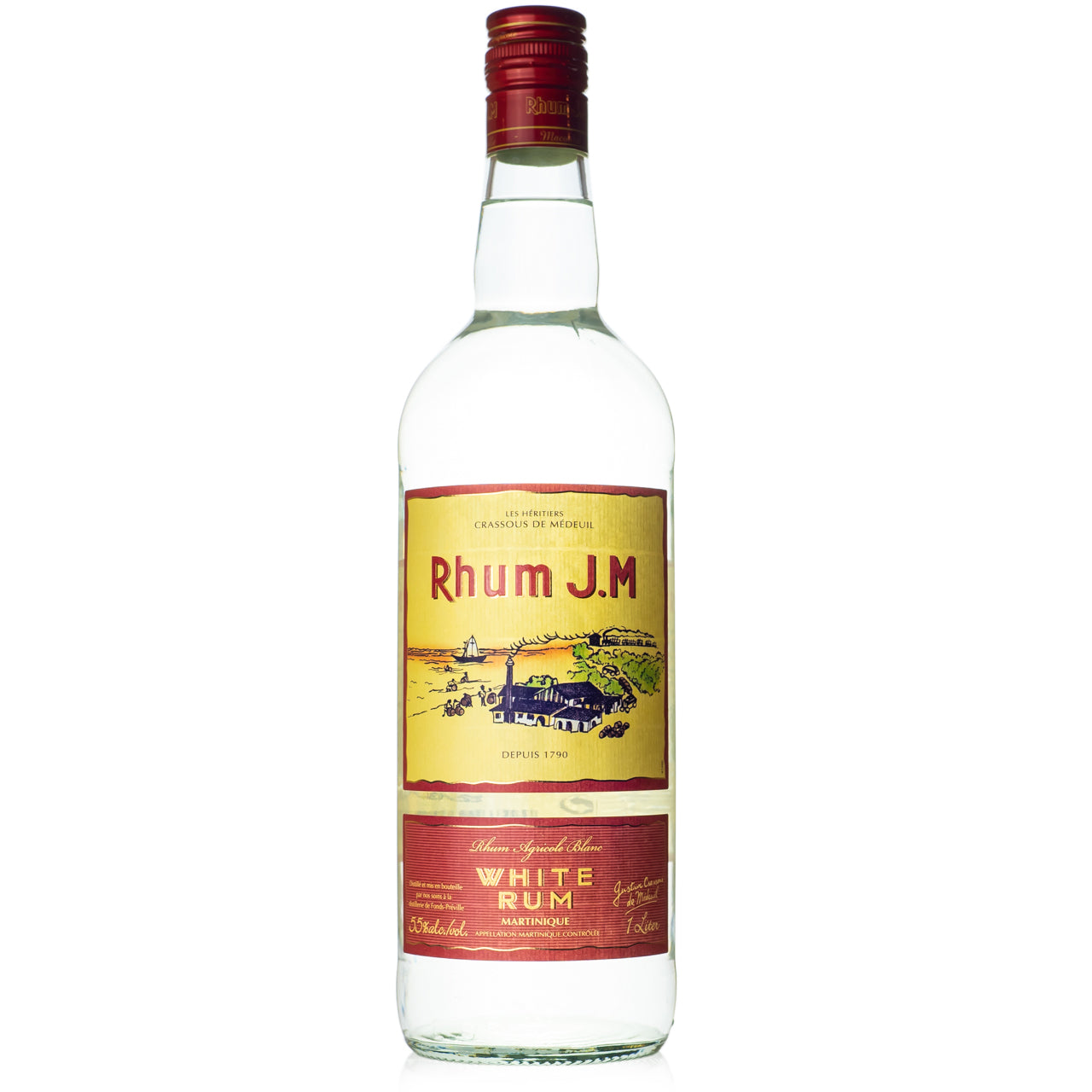 Rhum JM Agricole Blanc 55% Rhum