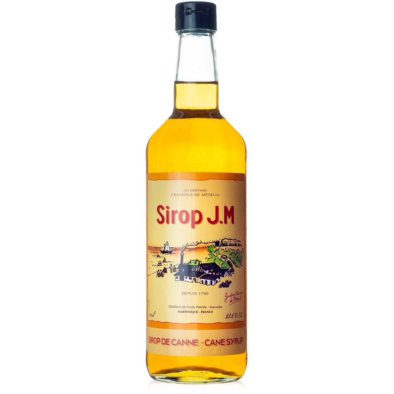 Rhum JM Sirop de Canne Sugarcane Syrup