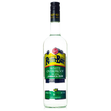 Rum-Bar White Overproof Jamaica Pot Still Rum