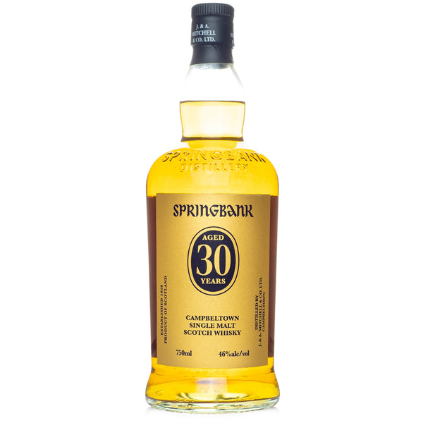 Springbank 30 Year Single Malt Scotch — Bitters & Bottles