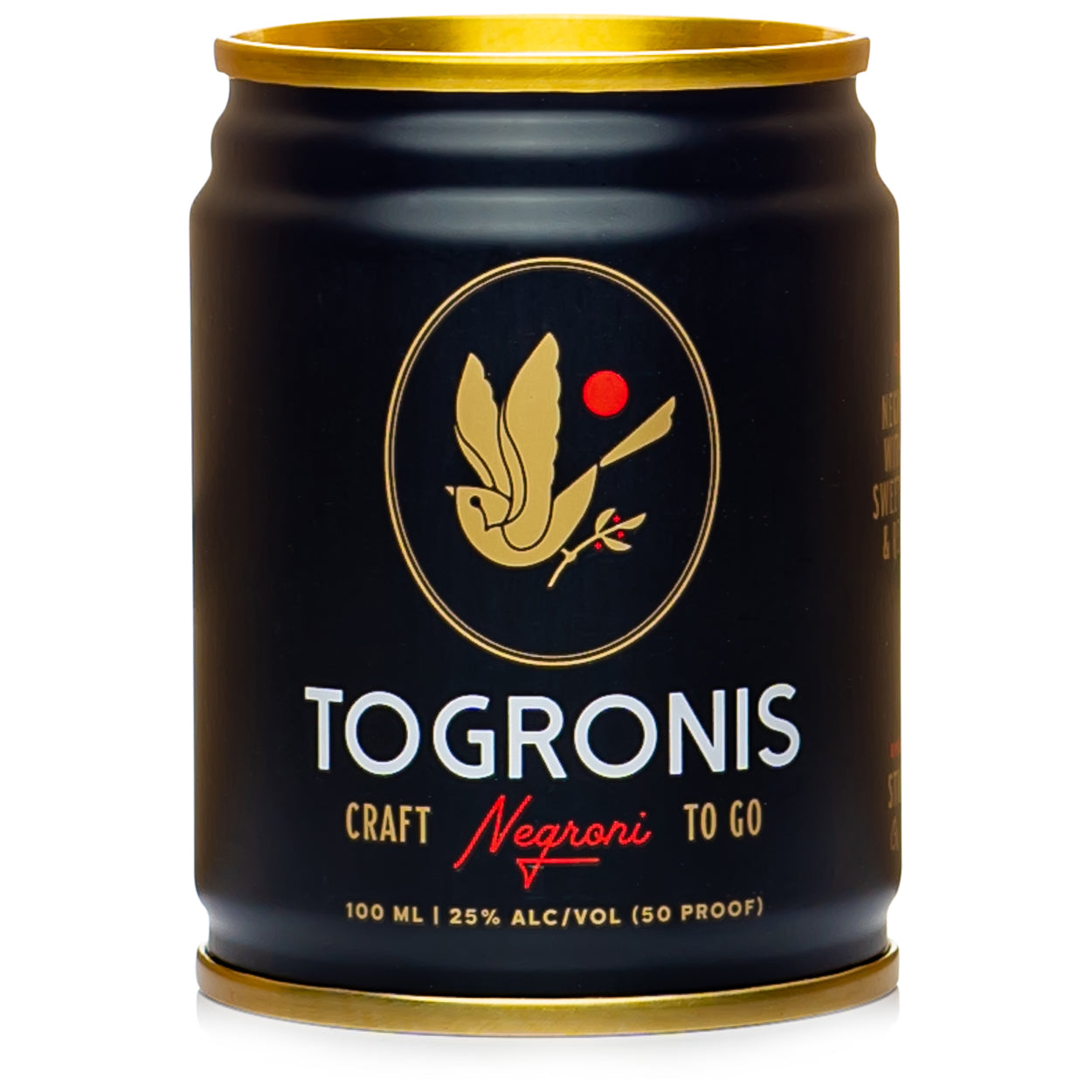 Togronis Craft Negroni Cocktail