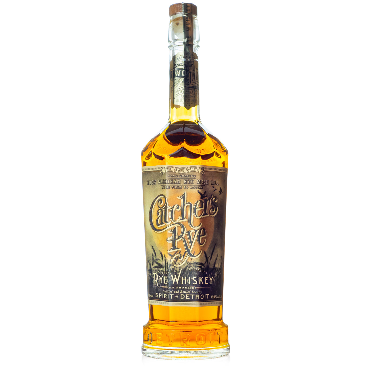 Two James Catcher's Straight Rye Whiskey