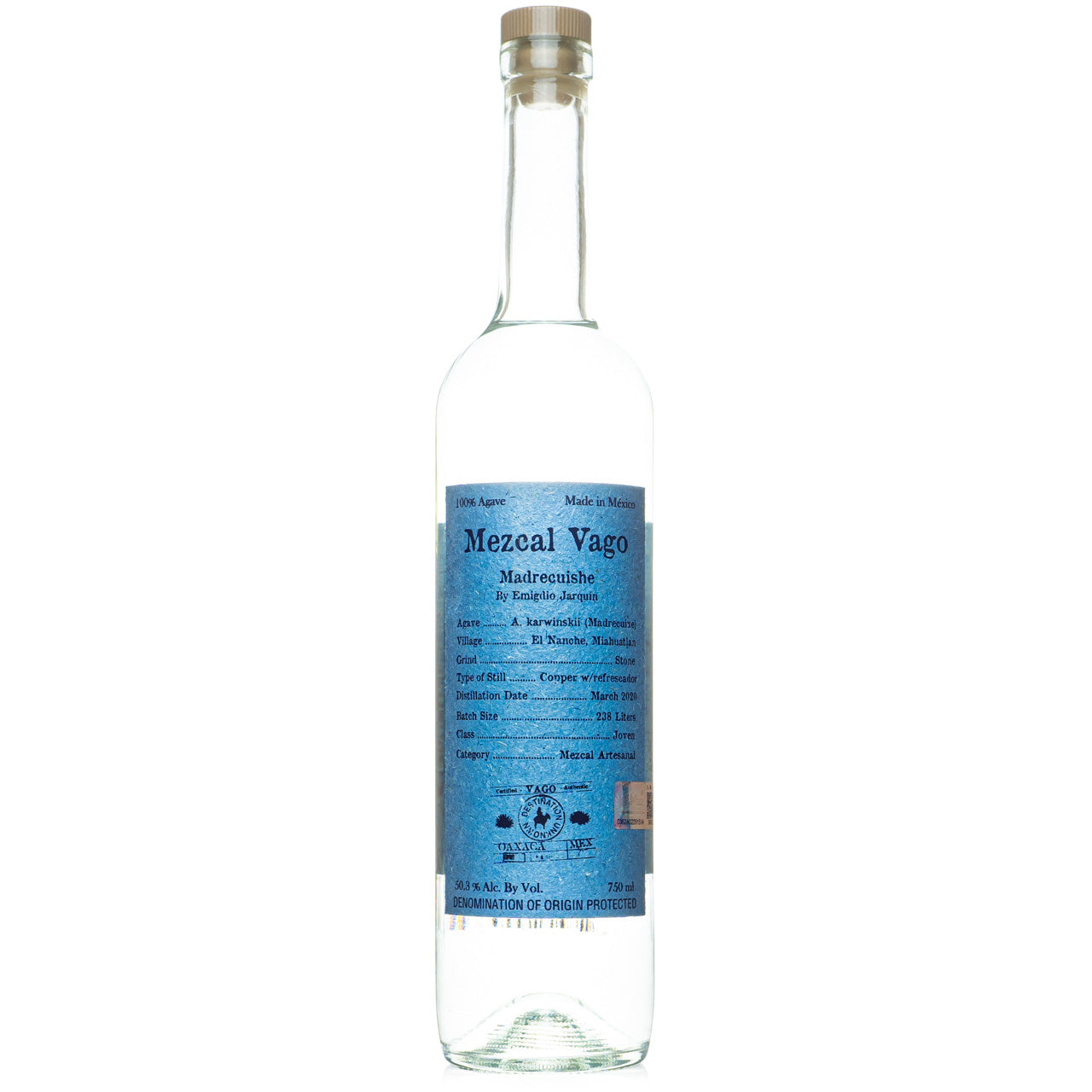 Vago Madrecuishe Jarquin Mezcal