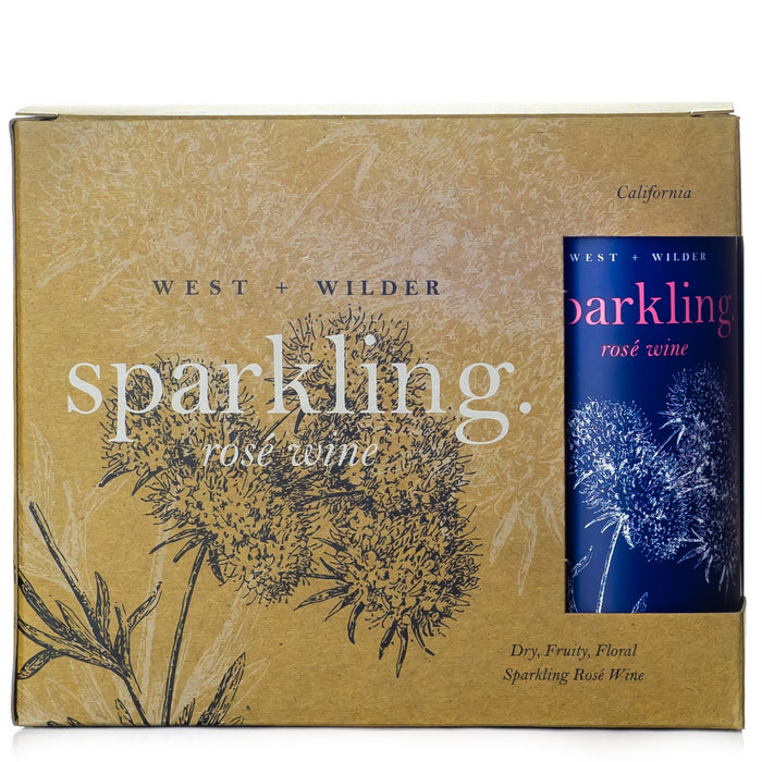 West + Wilder Sparkling Rosé Wine