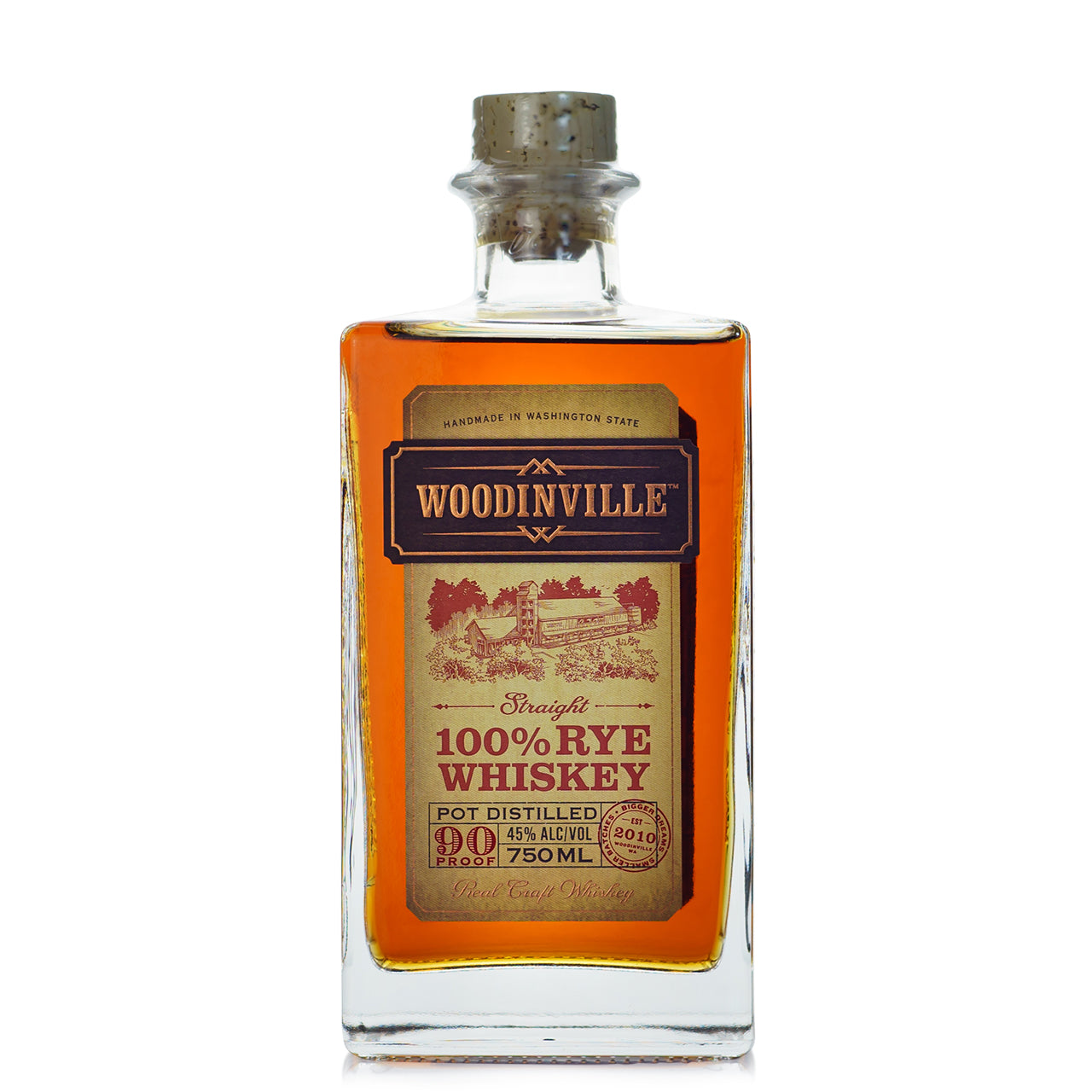 Woodinville Straight 100% Rye Whiskey