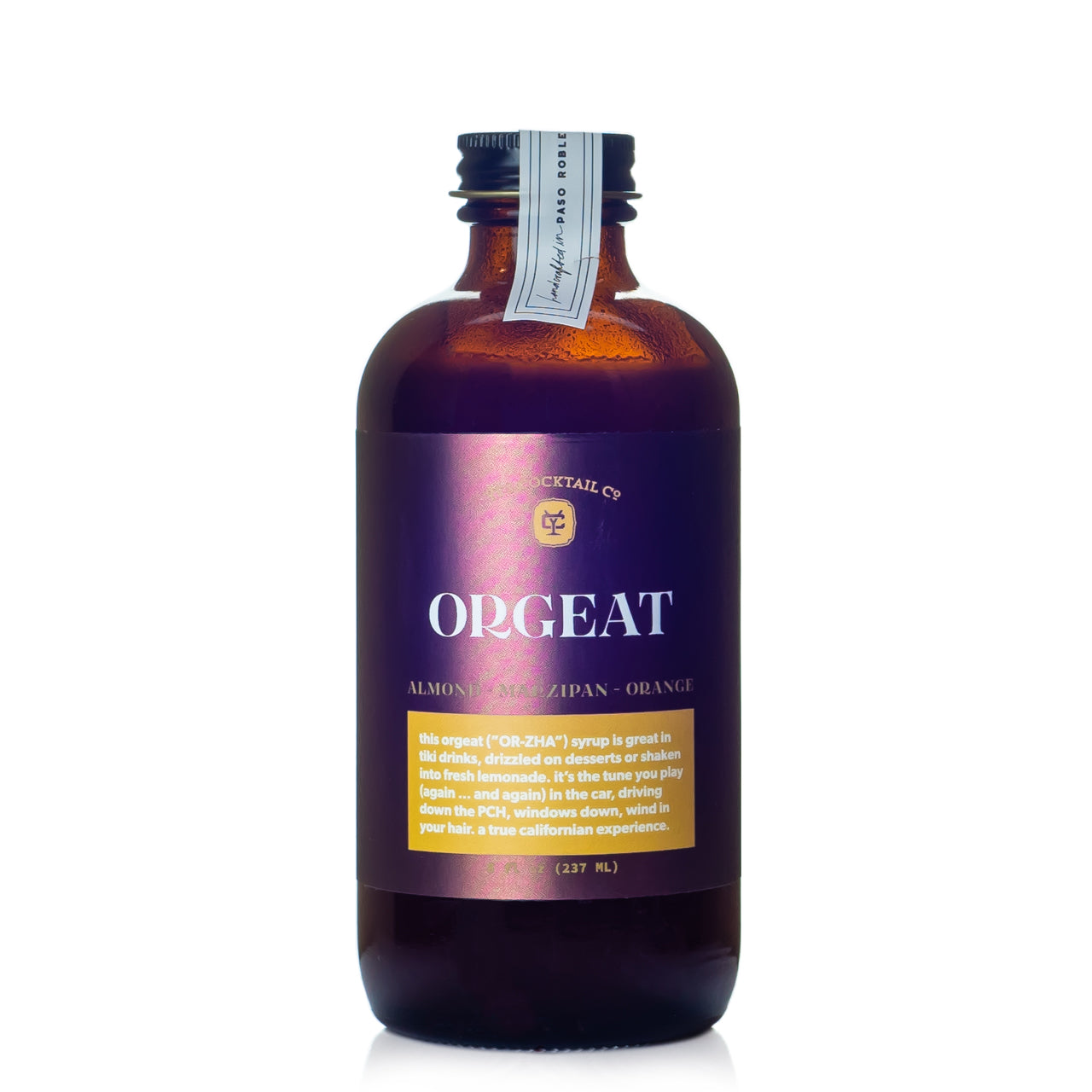 Yes Cocktail Orgeat Syrup