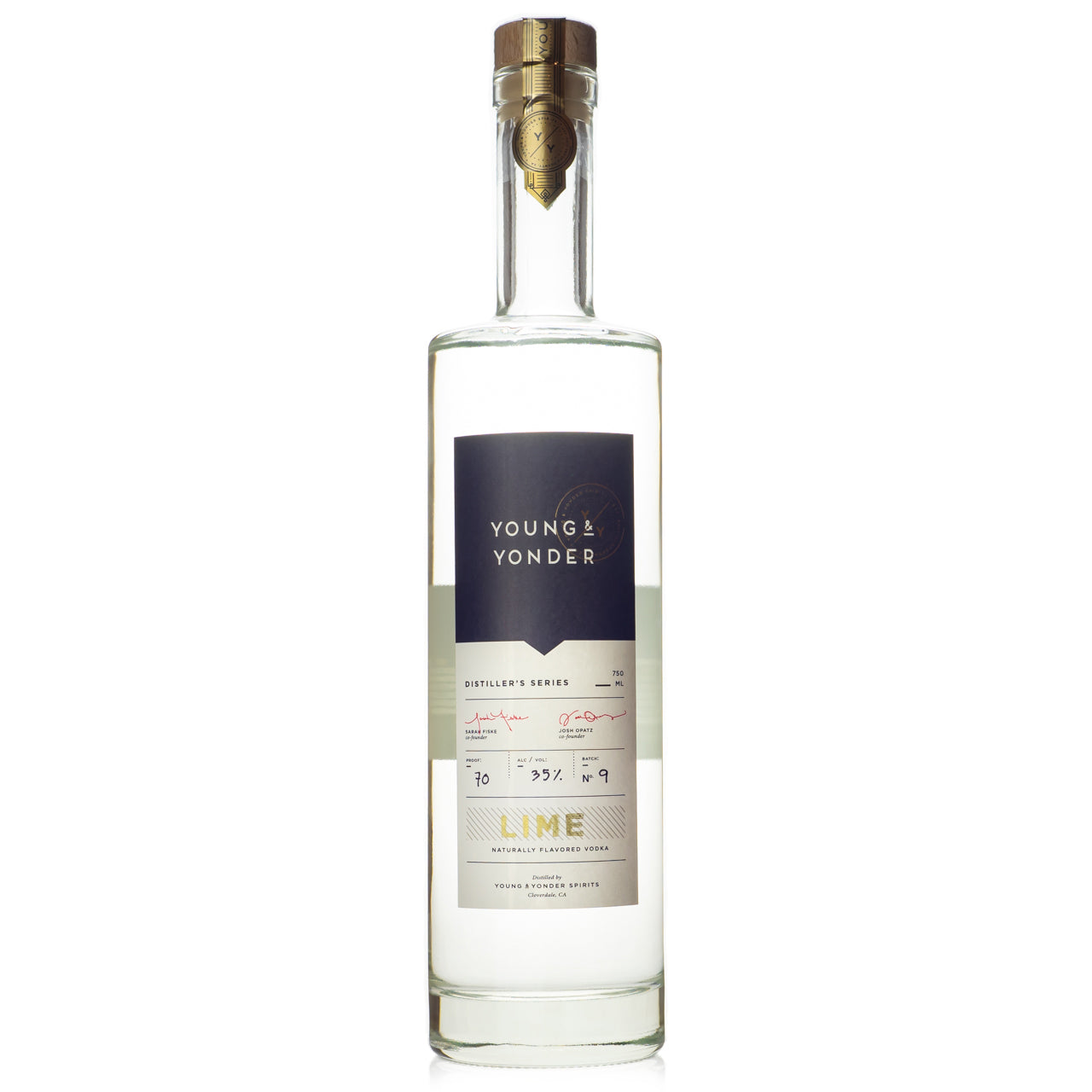 Y/Y Distiller's Series Lime Vodka